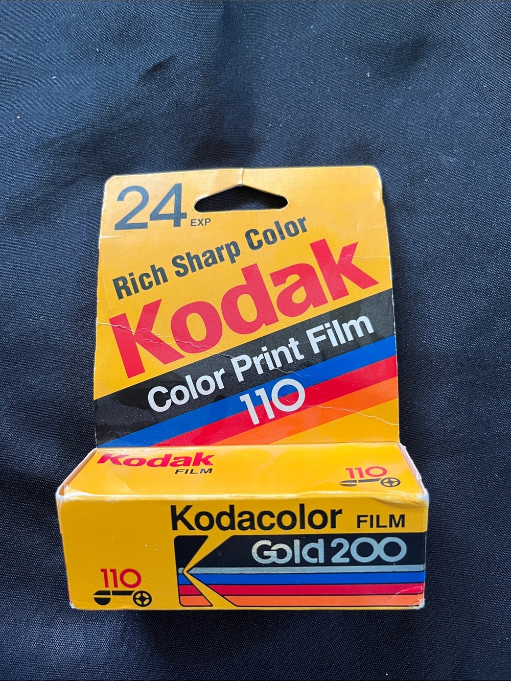 Vtg Kodacolor Gold 200 Film 110 GB 110-24 Kodak ISO 200/24 13x17mm Exp 1991
